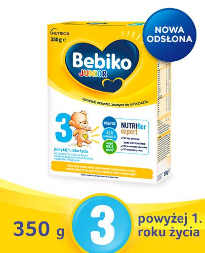 BEBIKO 3 JUNIOR Mleko modyfikowane następne dla niemowląt, 350 g zdjęcie