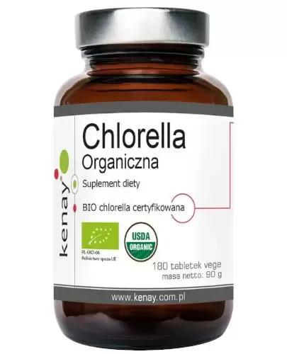 Kenay Chlorella Organiczna 180 tabletek zdjęcie