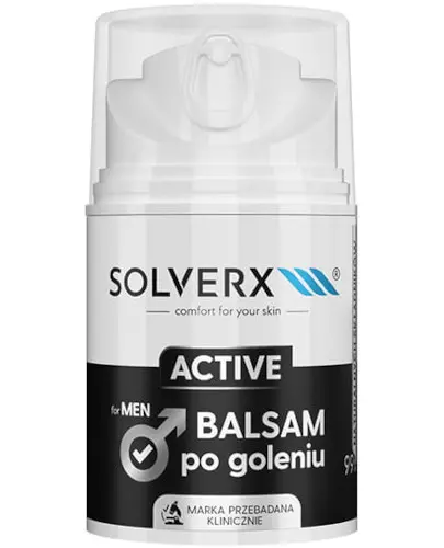 Solverx Active For Men balsam po goleniu 50 ml zdjęcie