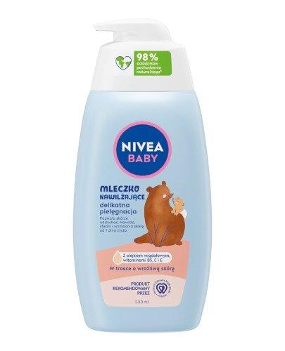 Nivea Baby mleczko nawilżające delikatna pielęgnacja 500 ml zdjęcie