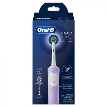 Oral-B Vitality Pro Purple Szczoteczka elektryczna, 1 sztuka