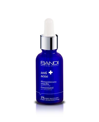 BANDI MEDICAL EXPERT Anti-Acne Skoncentrowana ampułka antytrądzikowa 2% kwas salicylowy + olejek z drzewa herbacianego, 30 ml zdjęcie