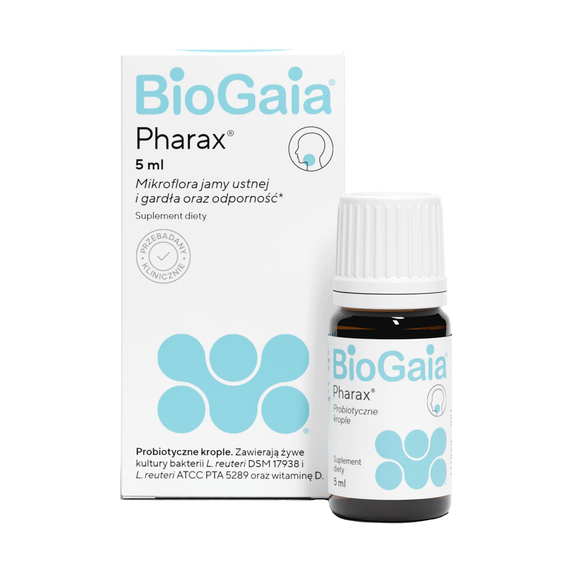 Biogaia Pharax, krople, 5 ml