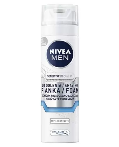 Nivea Men Sensitive Recovery Regenerująca pianka do golenia 200 ml zdjęcie