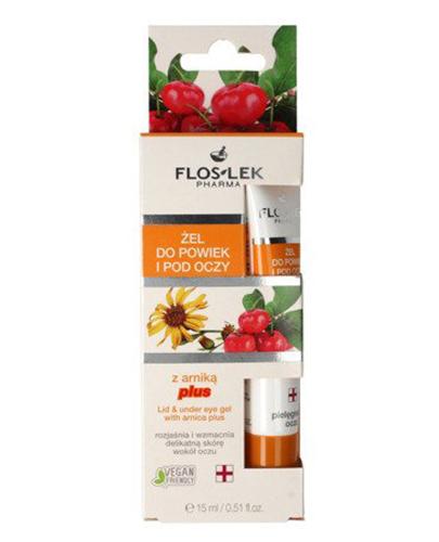 FLOS-LEK Żel do powiek i pod oczy z arniką plus - 15 ml zdjęcie