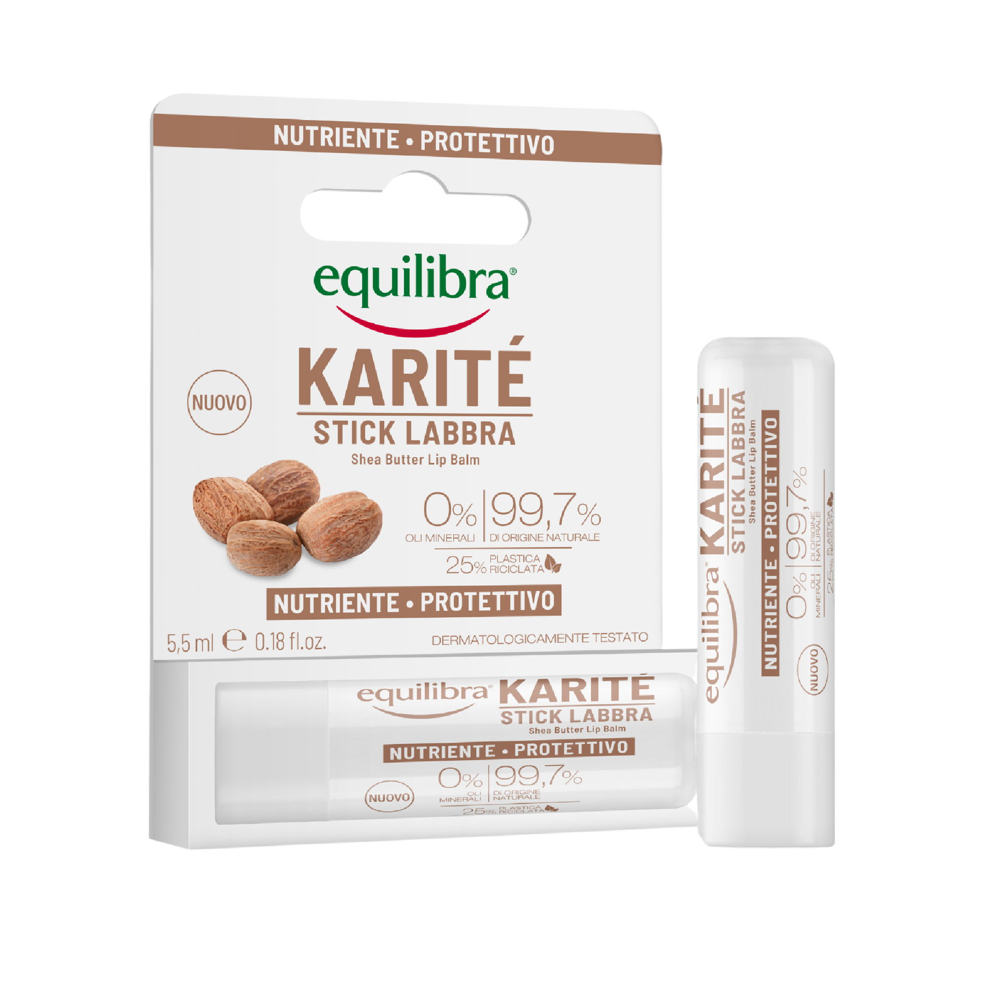 Equilibra Balsam do ust z masłem shea, 5,5 ml zdjęcie