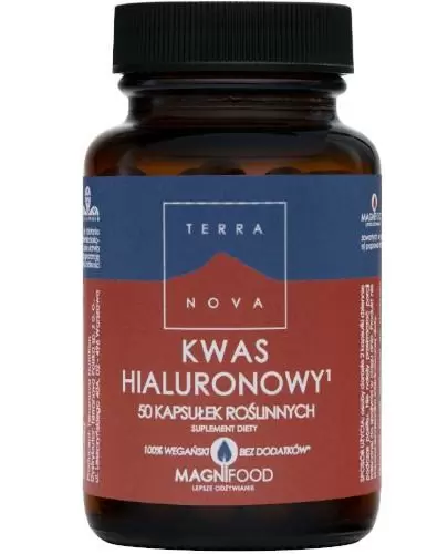 Terranova Kwas hialuronowy, 50 tabl., cena, opinie, stosowanie zdjęcie