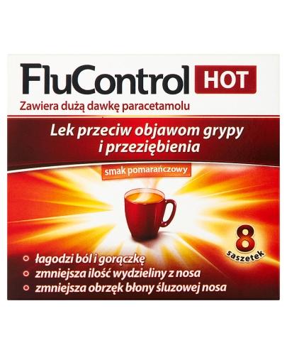 FluControl Hot 8 saszetek zdjęcie