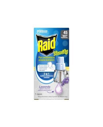 Raid Family Płyn owadobójczy przeciw komarom lawenda 27 ml zdjęcie