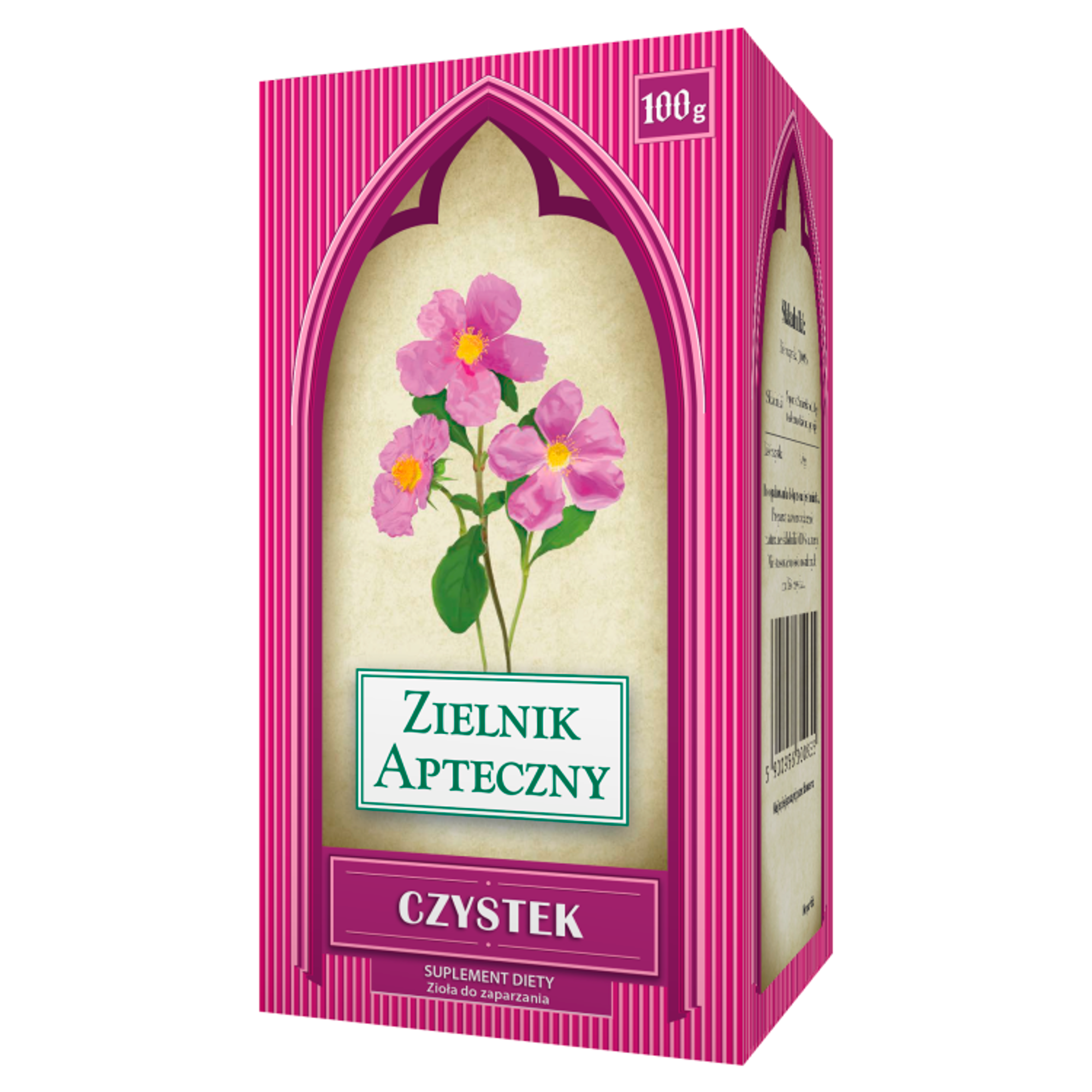Herbapol Lublin Czystek zioła do zaparzania 100 g zdjęcie