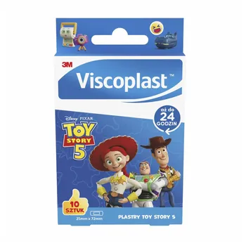 Viscoplast Plastry Toy Story 5, 72 mm x 25 mm, 10 sztuk zdjęcie