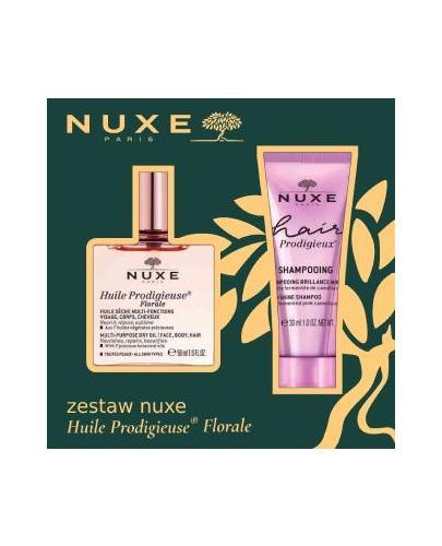 Nuxe Huile Prodigieuse Florale Huile Prodigieuse Florale wielofunkcyjny olejek, 50 ml + szampon wygładzający, 30 ml [ZESTAW] zdjęcie