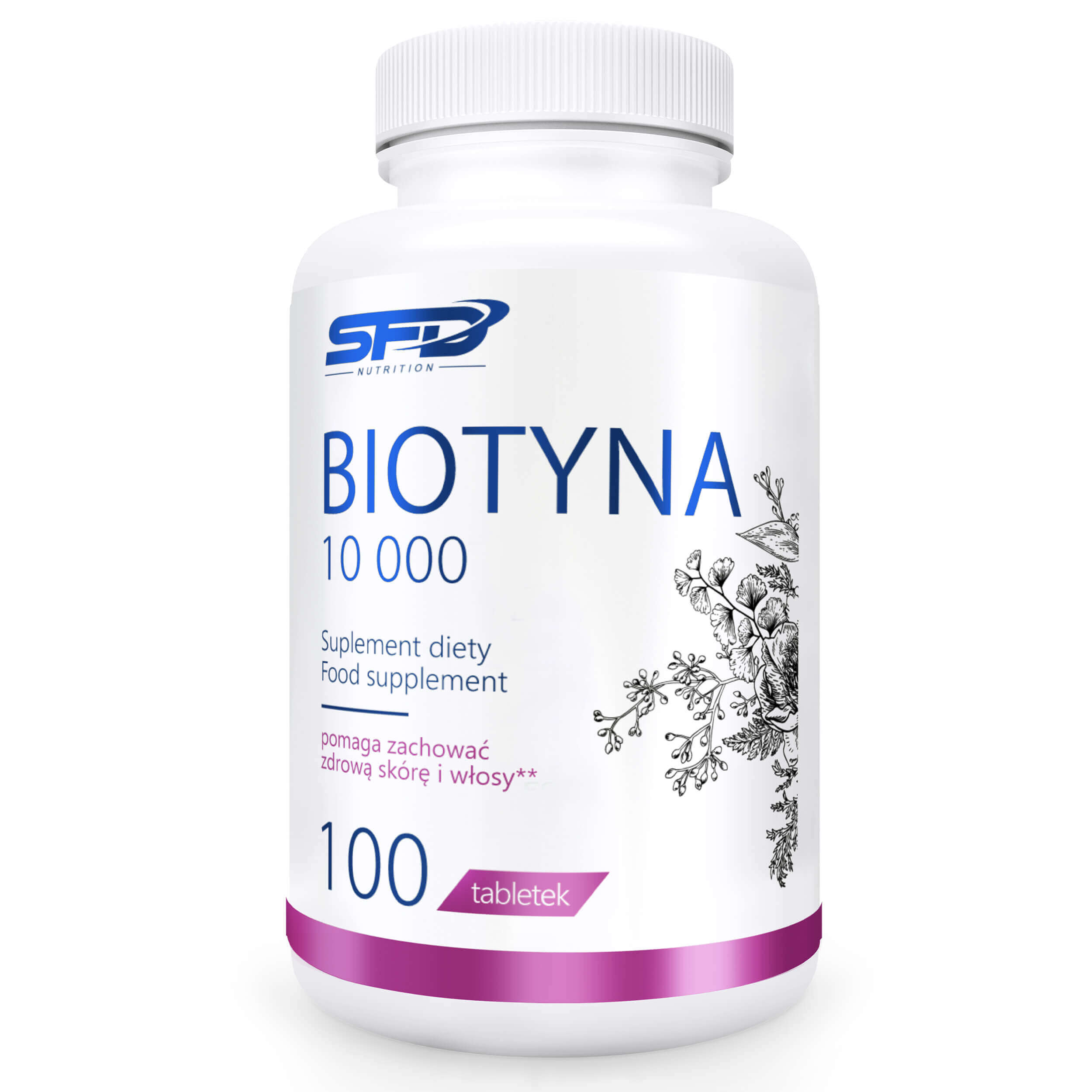 SFD Biotyna 10000, tabletki, 100 sztuk zdjęcie
