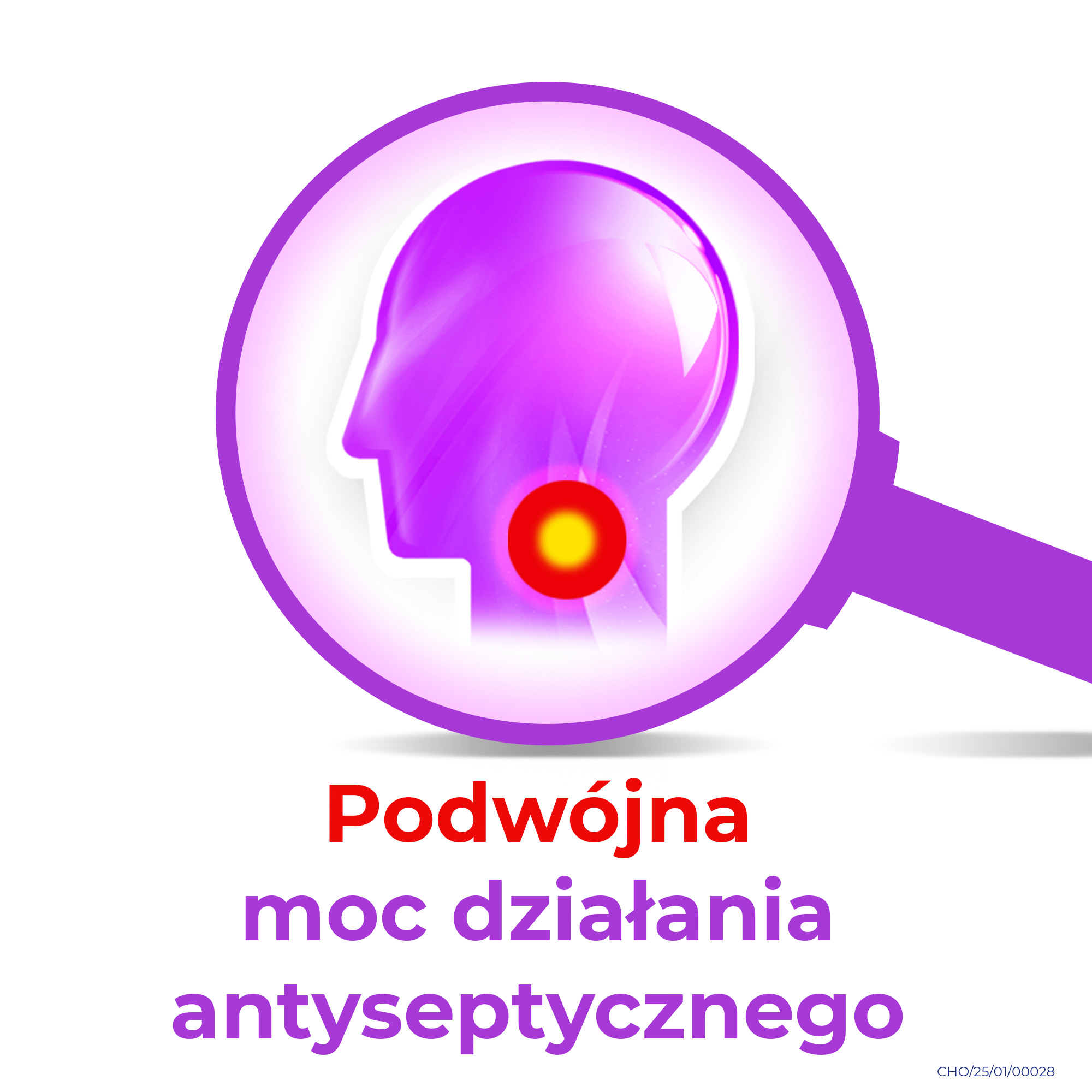 Cholinex Intense 2,5 mg + 1,2 mg smak jeżynowy pastylki do ssania 20 sztuk