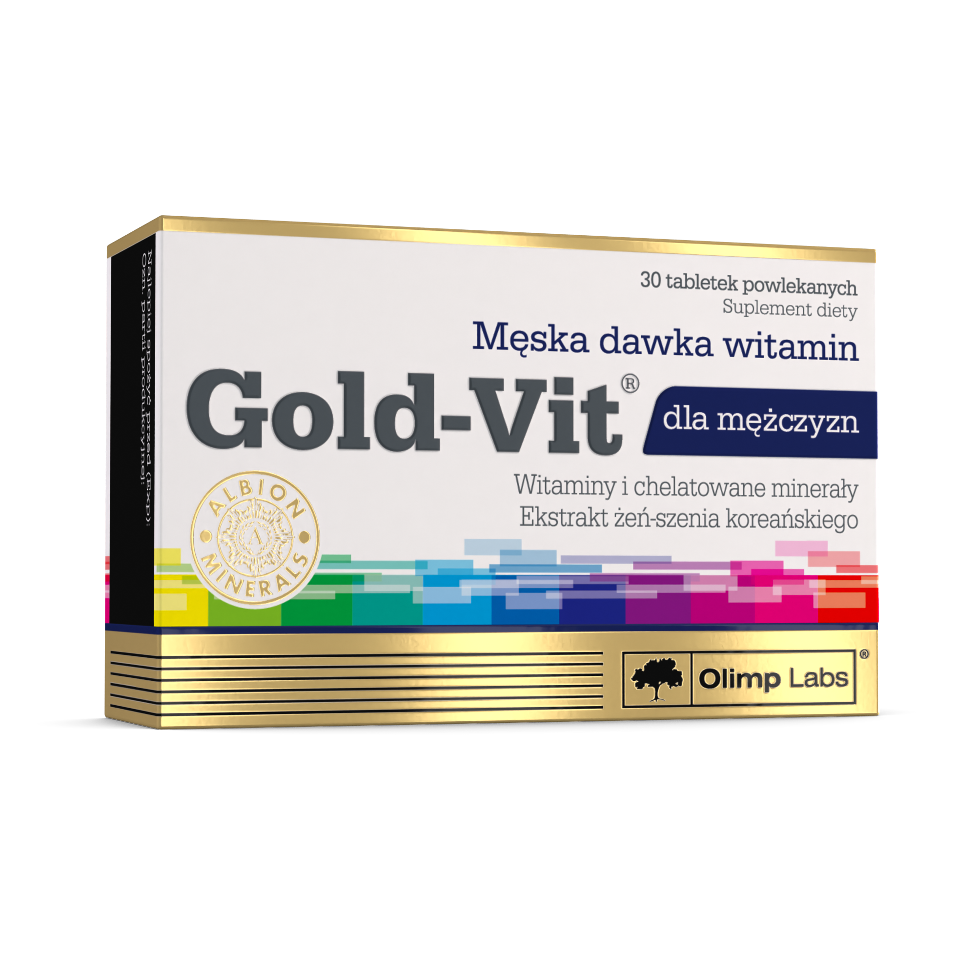 Olimp, Gold-Vit dla mężczyzn, tabletki powlekane, 30 sztuk zdjęcie