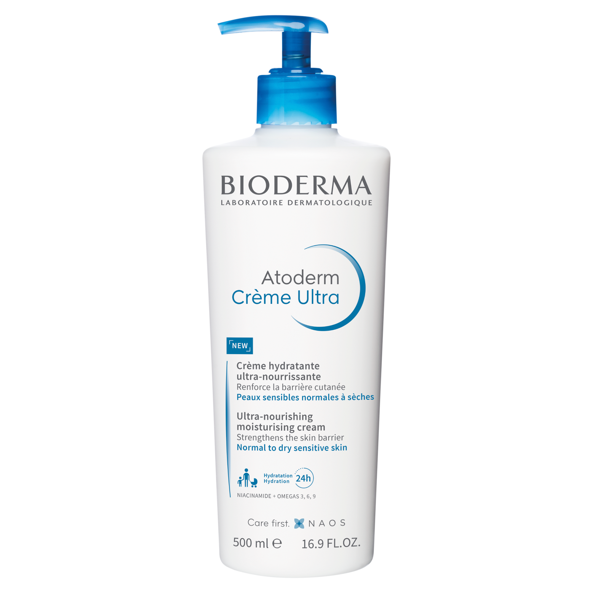 Bioderma Atoderm Crème Ultra, krem ultranawilżający, 500 ml zdjęcie