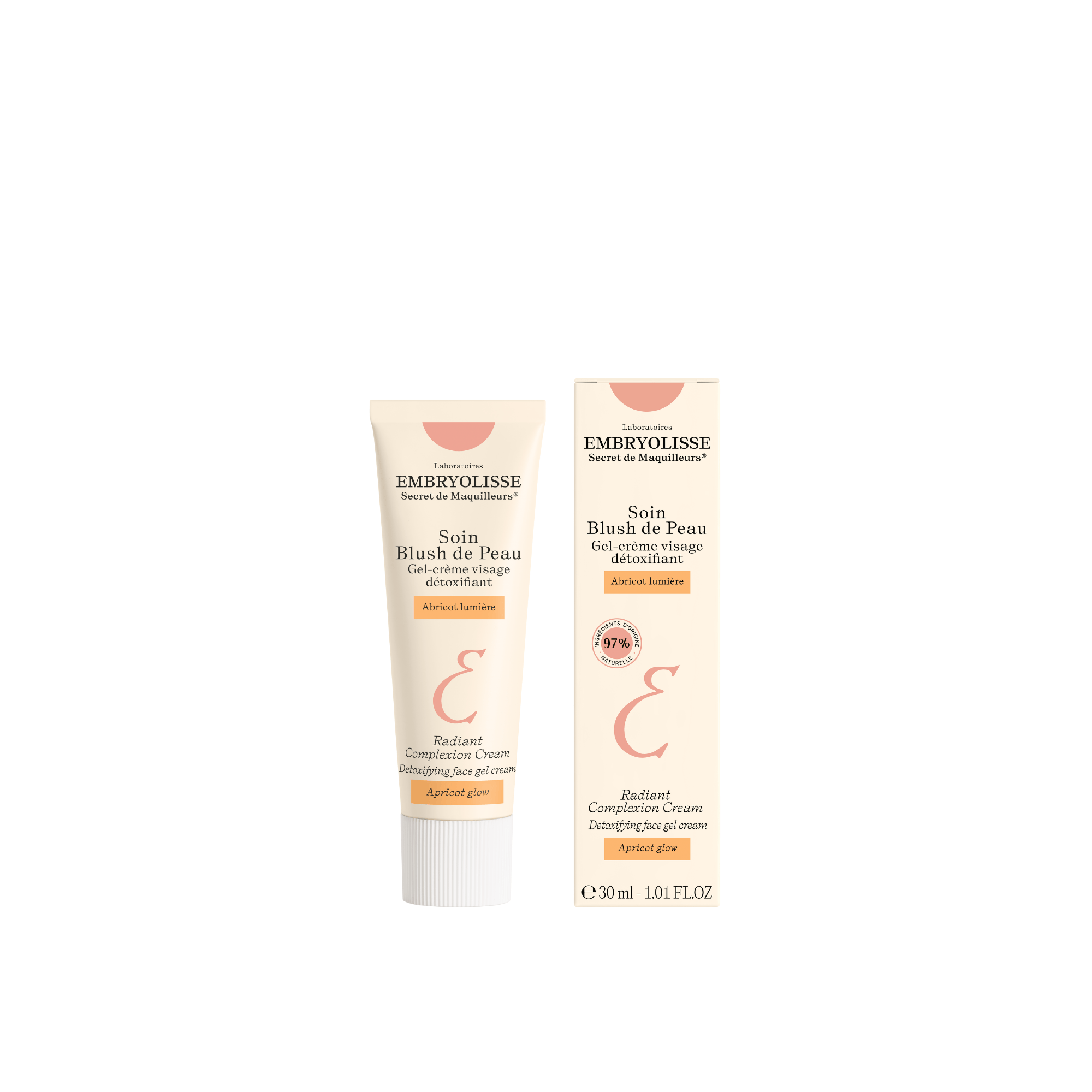 Embryolisse Apricot Glow Krem-żel detoksykująco-upiększający, 30 ml zdjęcie