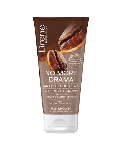 Lirene No More Drama! Antycellulitowy peeling myjący z ekstraktami z kawy i zielonej herbaty - 175 g - cena, opinie, stosowanie zdjęcie