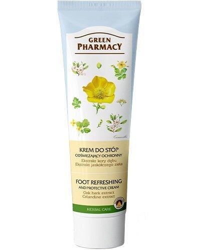 Green Pharmacy Krem do stóp odświeżający ochronny, 100 ml zdjęcie