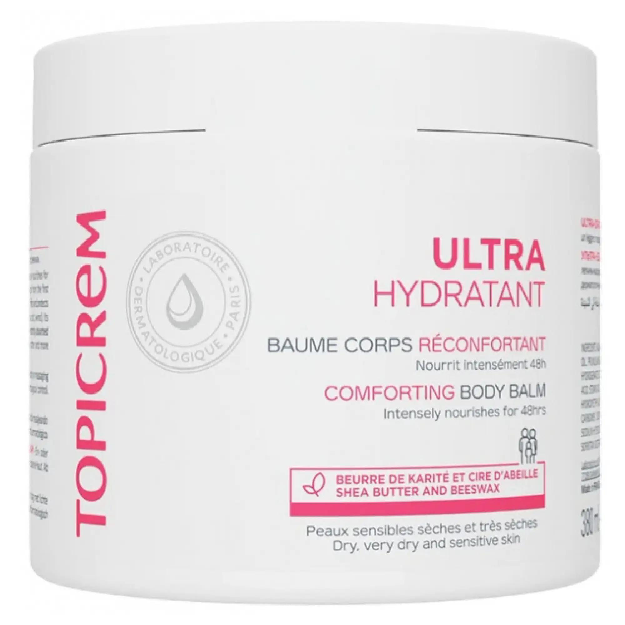 Topicrem, Ultra-Moisturizing Comforting Body Balm, ultranawilżający kojący balsam do ciała, 380 ml zdjęcie