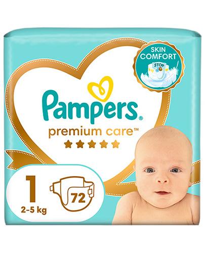 Pampers Premium Care 1 2-5 kg 72 sztuki zdjęcie
