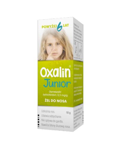 Oxalin Junior, 0,5 mg/g, żel do nosa, 10 g (butelka) zdjęcie