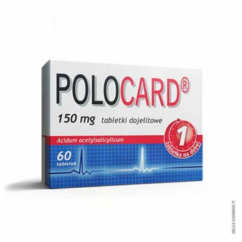 Polocard 150mg 60 tabletek