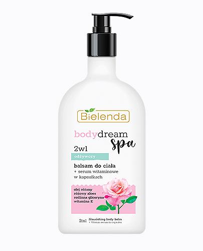 BIELENDA BODY DREAM SPA 2w1 Odżywczy balsam do ciała + Serum witaminowe w kapsułkach, 350  ml zdjęcie
