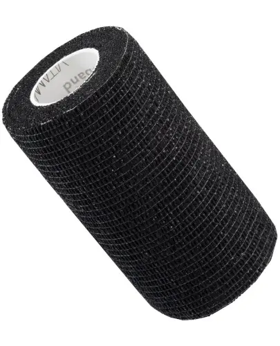 Vitammy autoband elastyczny bandaż kohezyjny 10 cm x 4,5 m czarny 1 sztuka zdjęcie