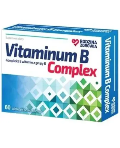 Rodzina Zdrowia, Vitaminum B Complex, tabletki, 60 sztuk zdjęcie