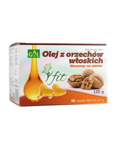 GAL Olej z orzechów włoskich - 40 kaps. twist-off zdjęcie