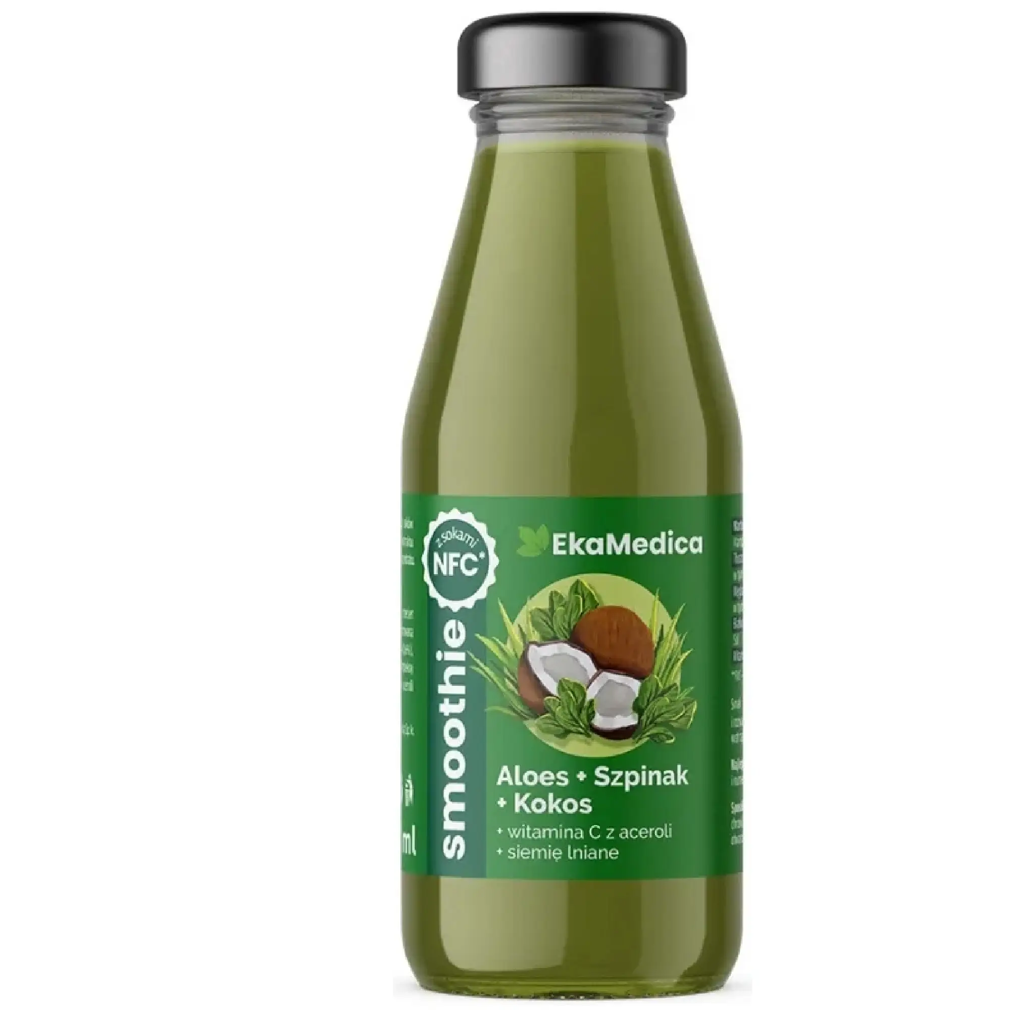 Smoothie Aloes-szpinak-kokos 0,25l zdjęcie
