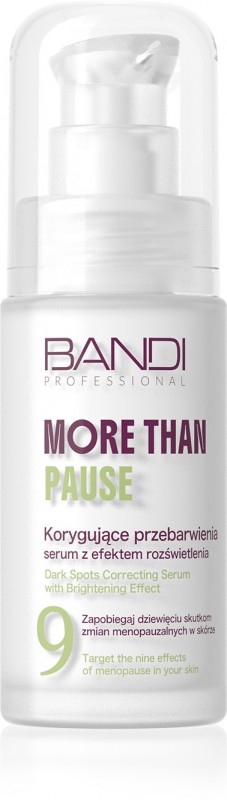BANDI More Than Pause Korygujące przebarwienia serum z efektem rozjaśnienia, 30 ml