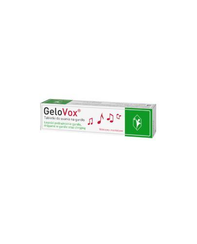 GeloVox wiśnia-mentol, 10 tabletek do ssania zdjęcie