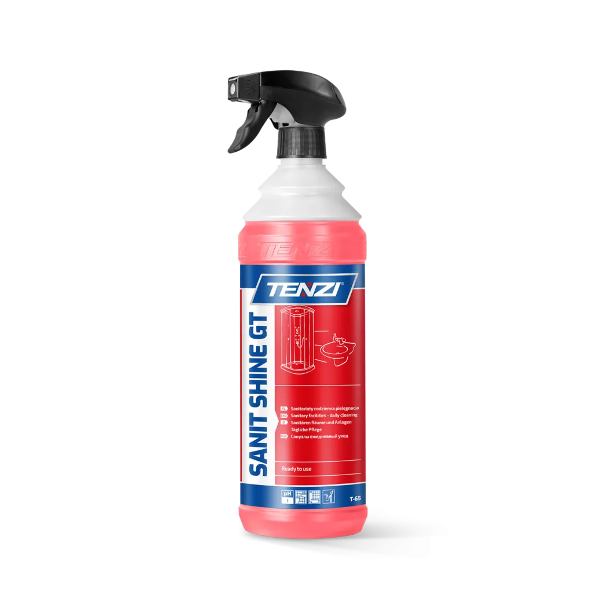 Tenzi Sanit Shine GT Preparat do mycia pomieszczeń sanitarnych, 1 litr zdjęcie