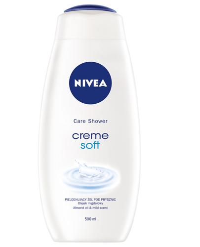 Nivea Creme Soft Pielęgnujący kremowy żel pod prysznic, 500 ml  zdjęcie