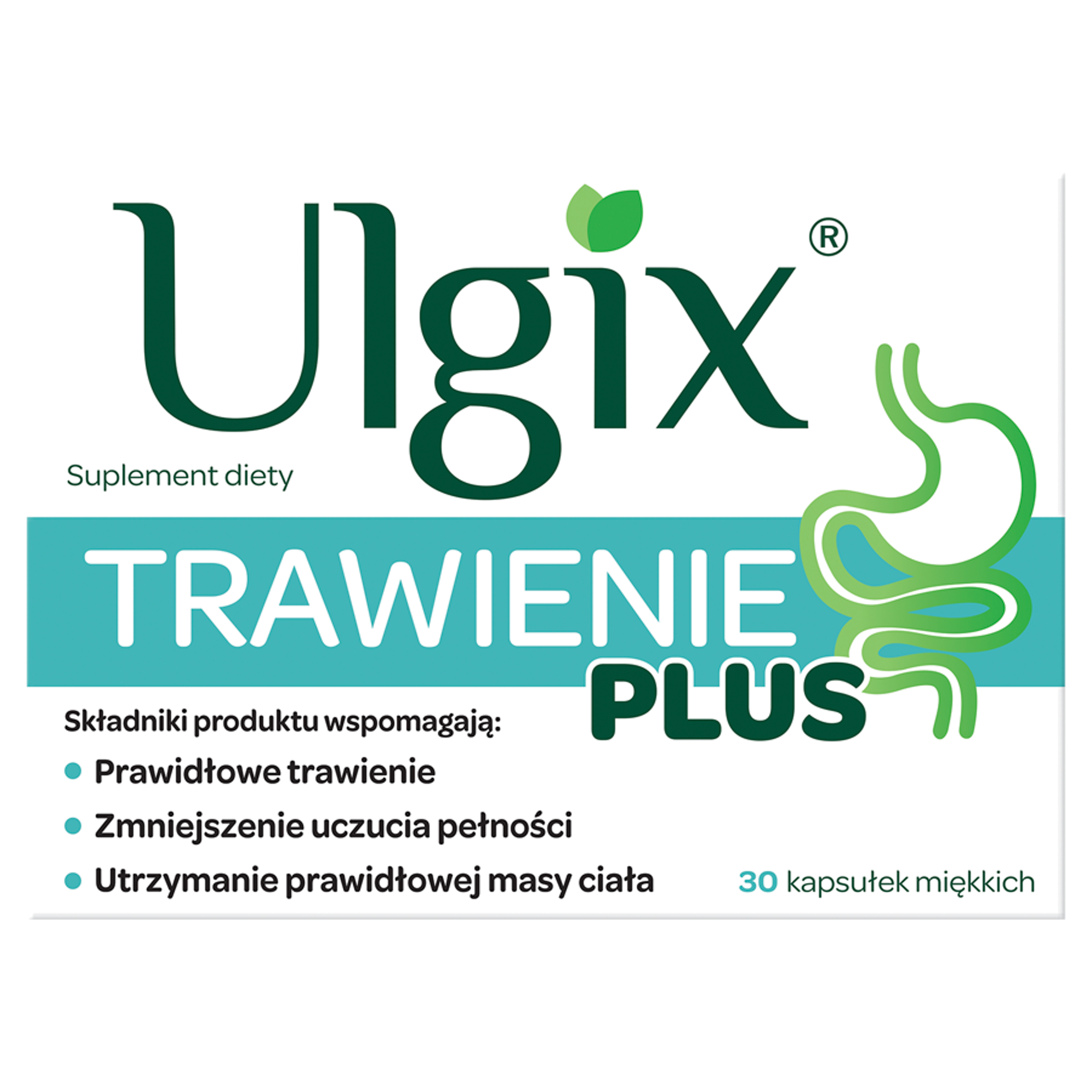 Ulgix Trawienie Plus, kapsułki miękkie, 30 sztuk zdjęcie
