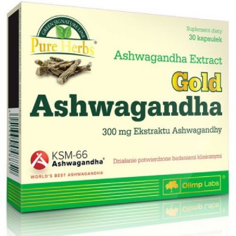 OLIMP Gold Ashwagandha, kapsułki, 30 sztuk zdjęcie