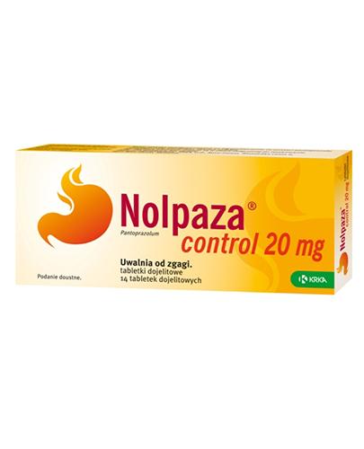 Nolpaza control, 20 mg, tabletki dojelitowe, 14 sztuk zdjęcie
