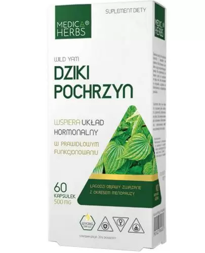 Medica Herbs Dziki Pochrzyn 60 kapsułek zdjęcie