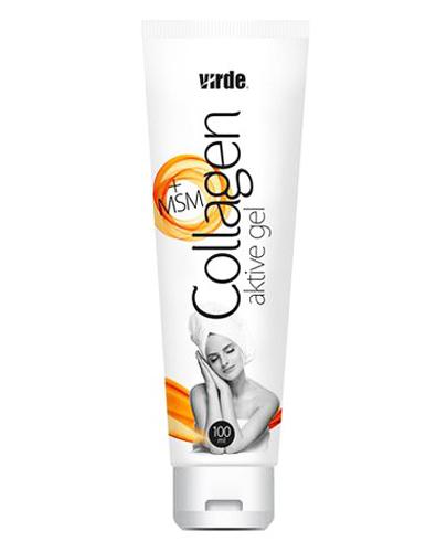 VIRDE COLLAGEN AKTIVE GEL + MSM Żel do pielęgnacji twarzy i ciała - 100 ml - cena, stosowanie, opinie  zdjęcie