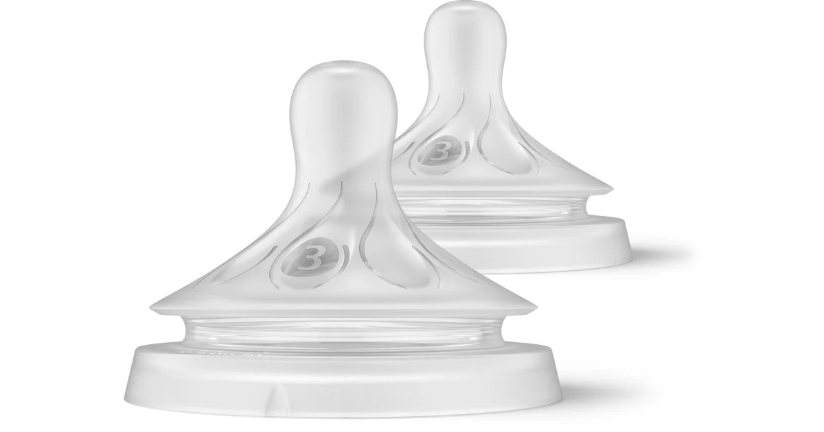 Philips Avent Responsywny Smoczek Natural 3m+ SCY963/02, 2 sztuki