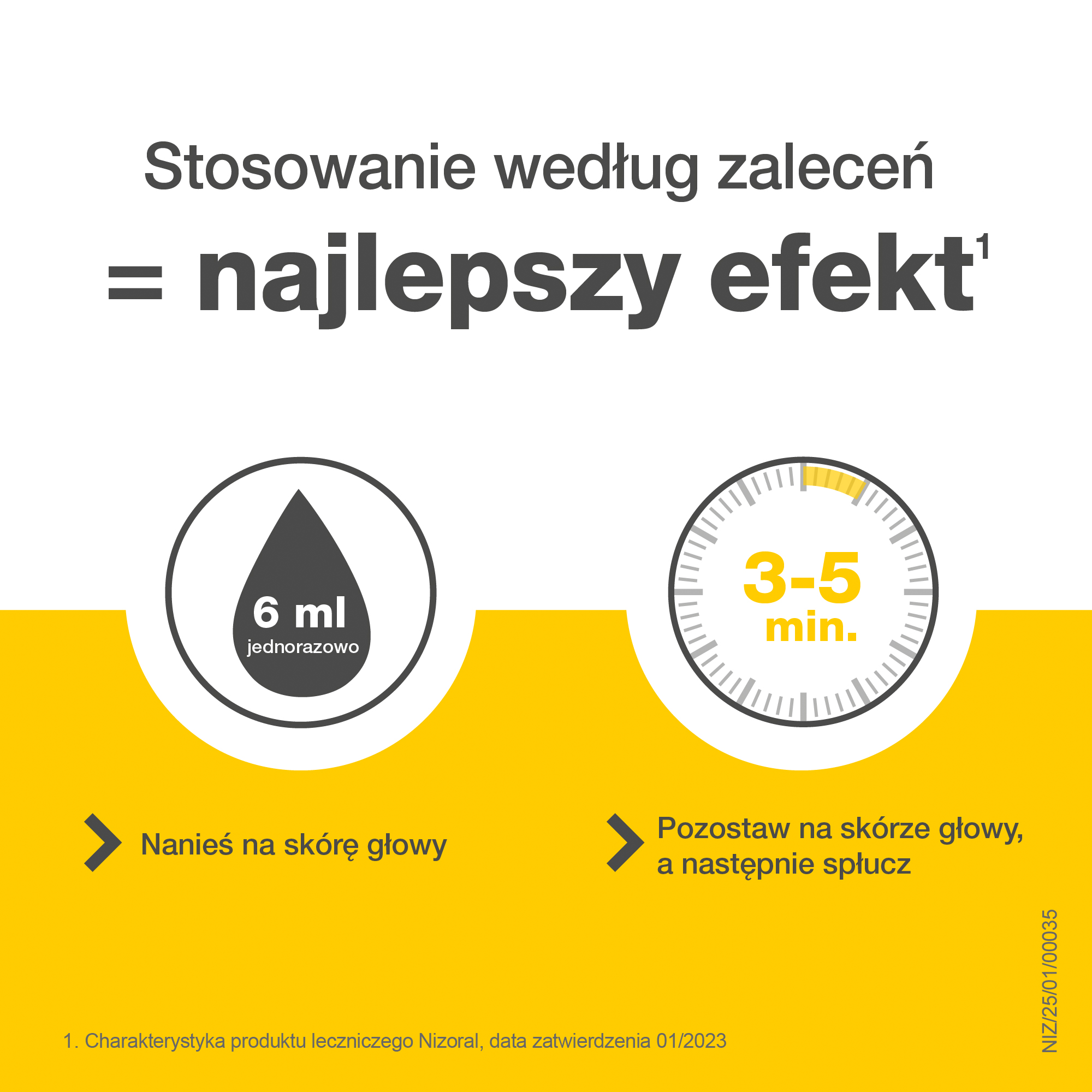 Nizoral, 20 mg/g, szampon leczniczy przeciwłupieżowy, 100 ml