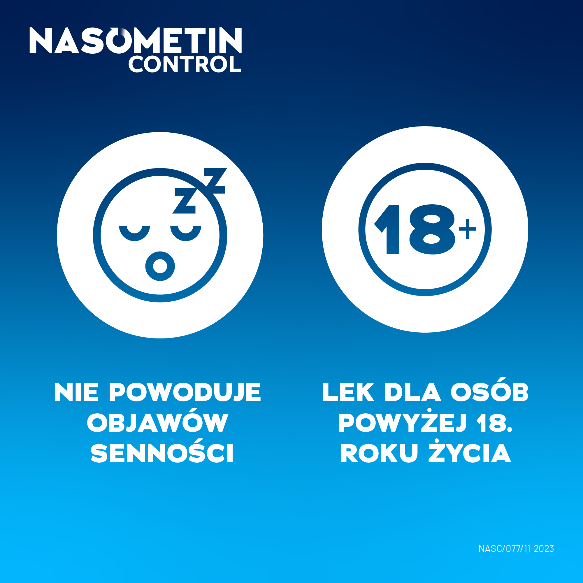 Nasometin Control 50 mcg/dawkę aerozol do nosa 60 dawek