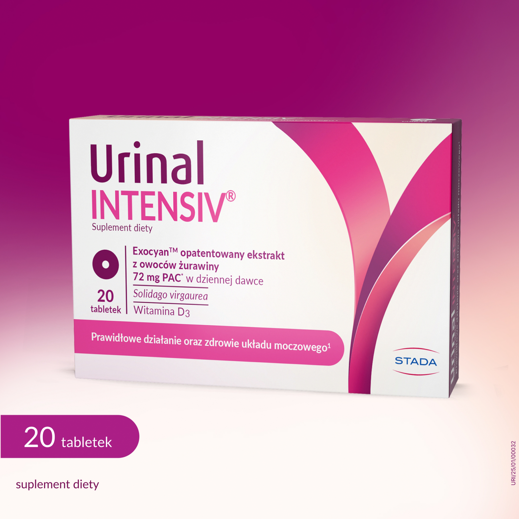 Urinal Intensiv 20 tabletek
