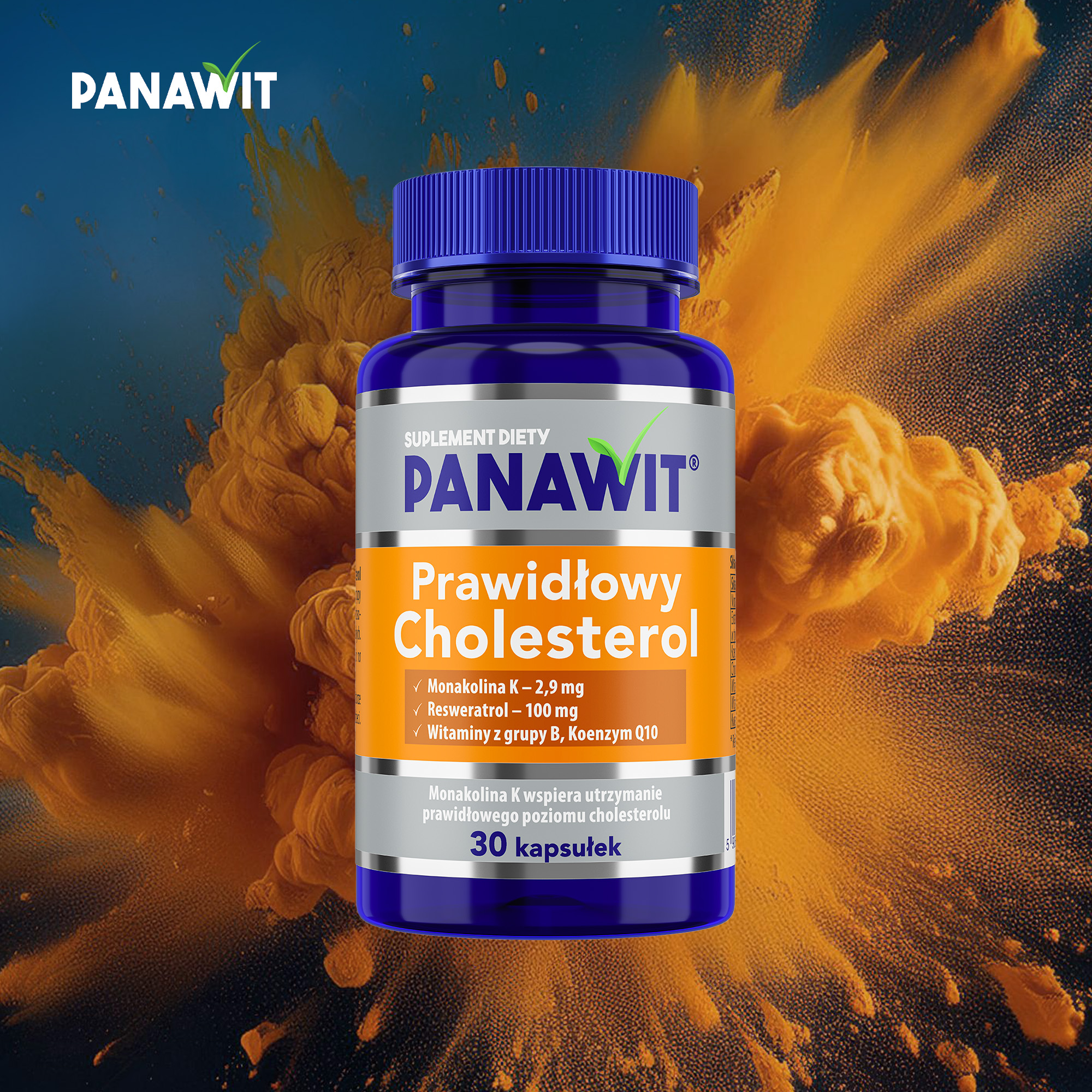 Panawit Prawidłowy Cholesterol 30 kapsułek