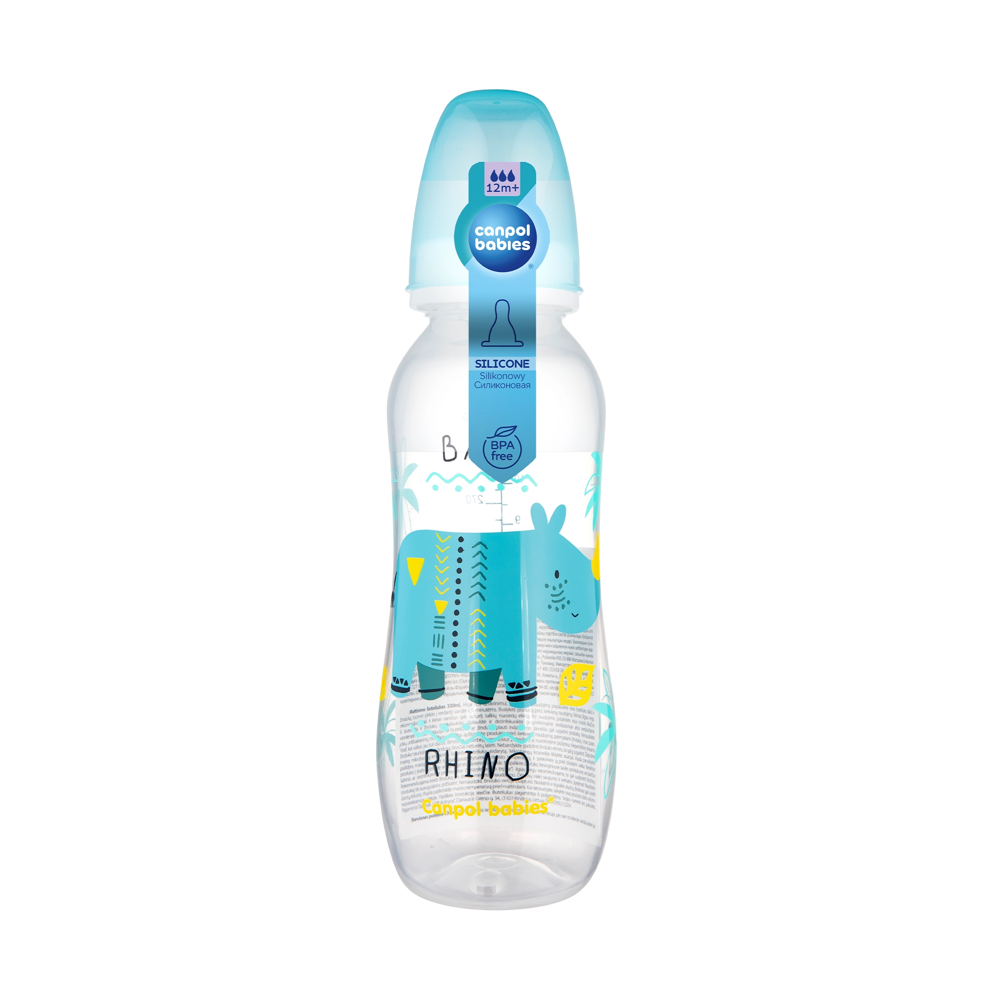 Canpol Babies Butelka niemowlęca profilowana 330 ml [59/205] zdjęcie