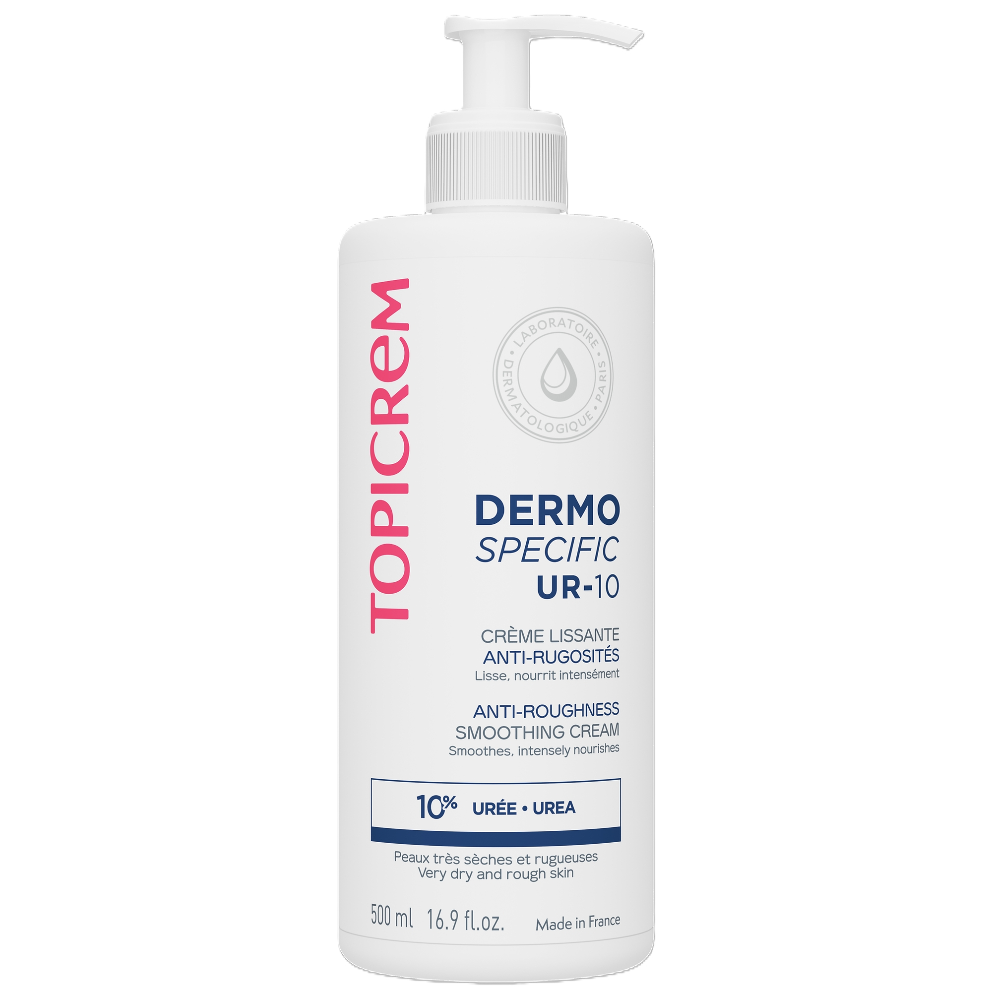 Topicrem, Dermo Specific Ur-10 anti-roughness smoothing cream, wygładzający krem przeciw szorstkości, 500 ml zdjęcie