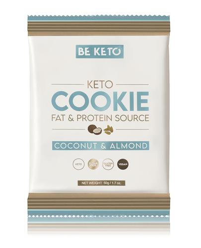 BeKeto KETO Cookie Coconut & Almond, 50 g, cena, wskazania, składniki zdjęcie