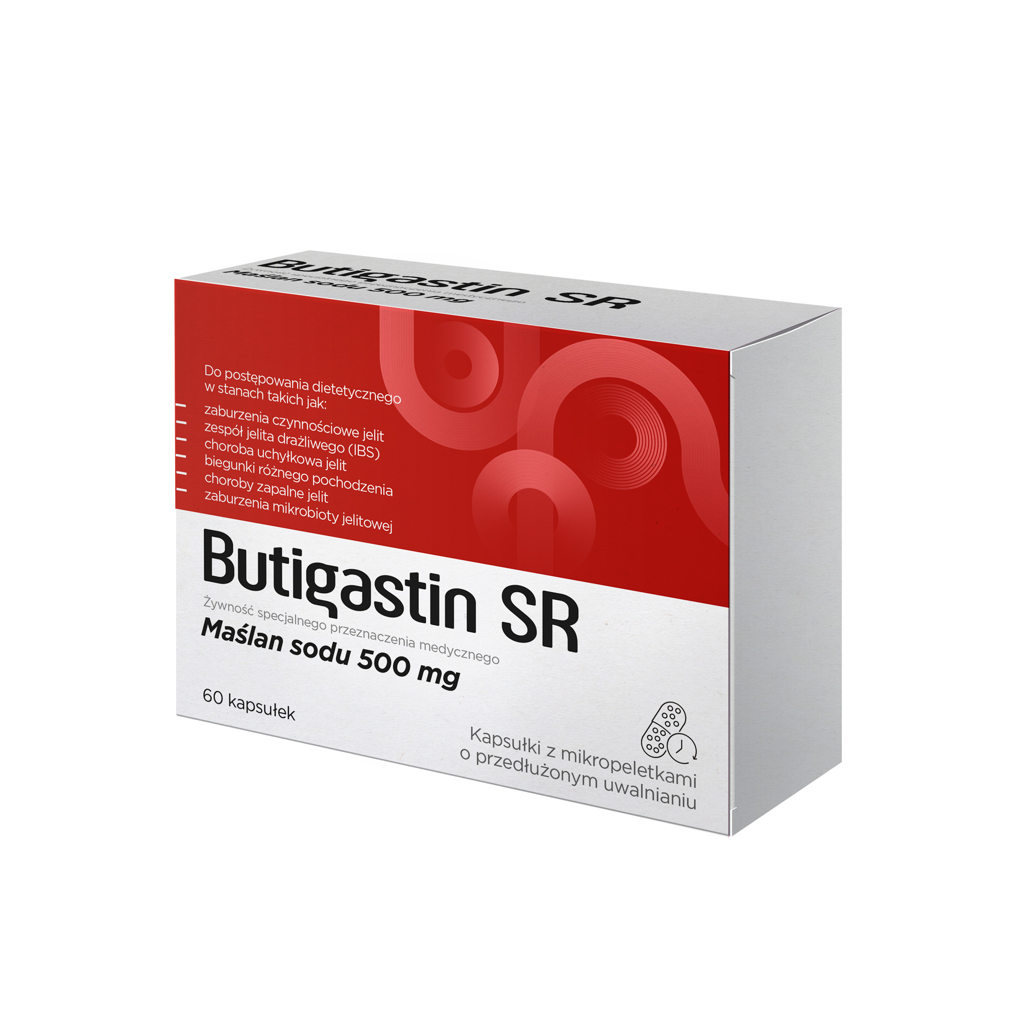 Butigastin SR, 60 kapsułek